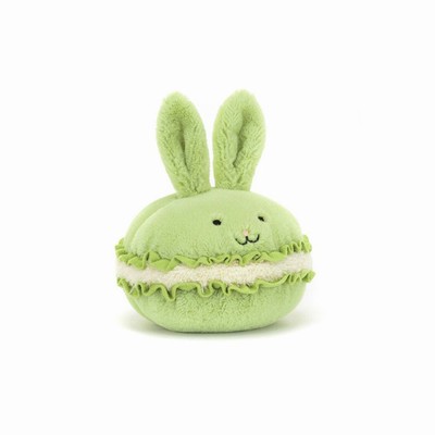 Jellycat Dainty Dessert Bunny Macaron New Zealand | KBDQR8160